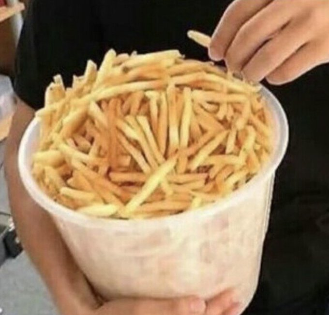 yo sería muy feliz si en los cines en lugar de palomitas hubiesen cubos como este