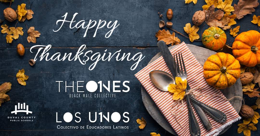 Wishing each of you all the best as we take this time to reflect on the many things for which we have to give thanks.

#TheOnesJax #LosUnos #HappyThanksgiving #TeamDuval