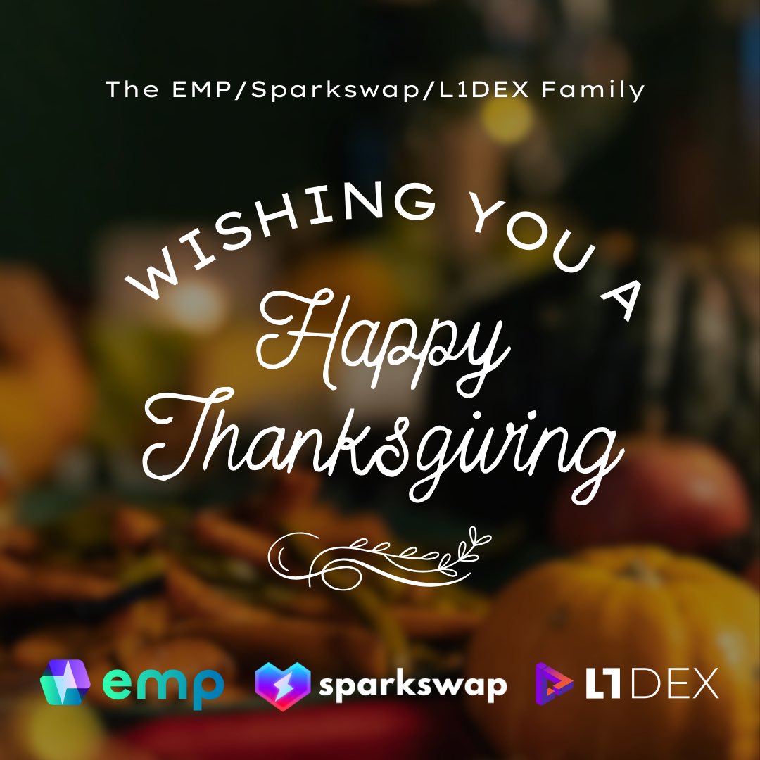 Wishing all of you a very Happy Thanksgiving! 🍁💛🦃

We couldn’t do all that we do without our incredible community and all of our supporters. 🤗

There’s so much to look forward to, and we couldn’t be more excited for everything we’re building together. Grateful to have you all