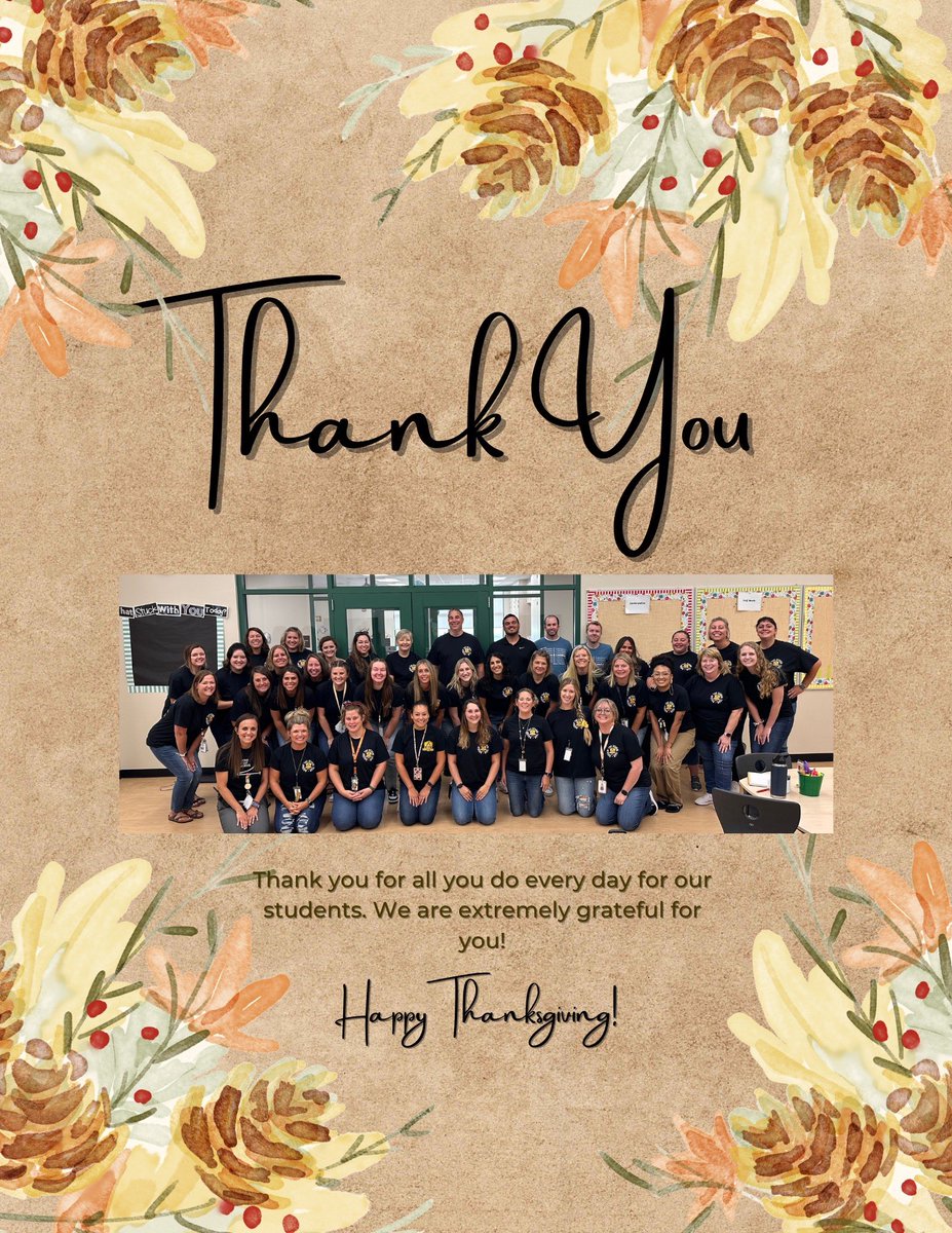 I’m so thankful for this crew and the impact they make every day!