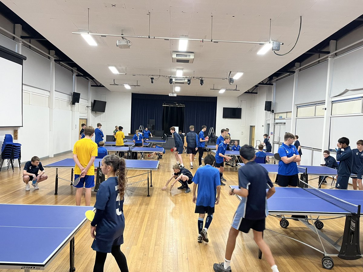 A fantastic evening of table tennis as we hosted a Yr9/10 tournament against <a href="/AshManorPE/">Ash Manor PE</a> and <a href="/SalesianFboroPE/">Salesian Fboro PE</a>. Some highly competitive matches and some good wins for all school. #TeamFHES 🏓