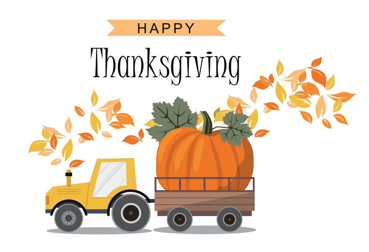 nutrientadvisor's tweet image. Happy Thanksgiving! We are thankful for all of our wonderful clients and farmers who make having this meal, and every other meal possible. Have a fun and safe holiday weekend! 🦃🍽️🚜