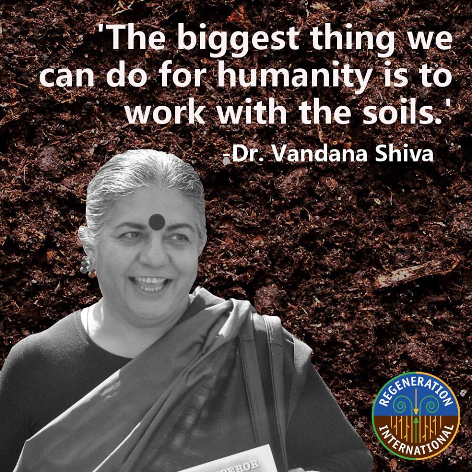 #Soil is often viewed as nothing more than a medium for holding plants. But it is so much more than that. 

Healthy soils provide nutritious food, support human health and keep our planet's precious ecosystems and climate in balance.
