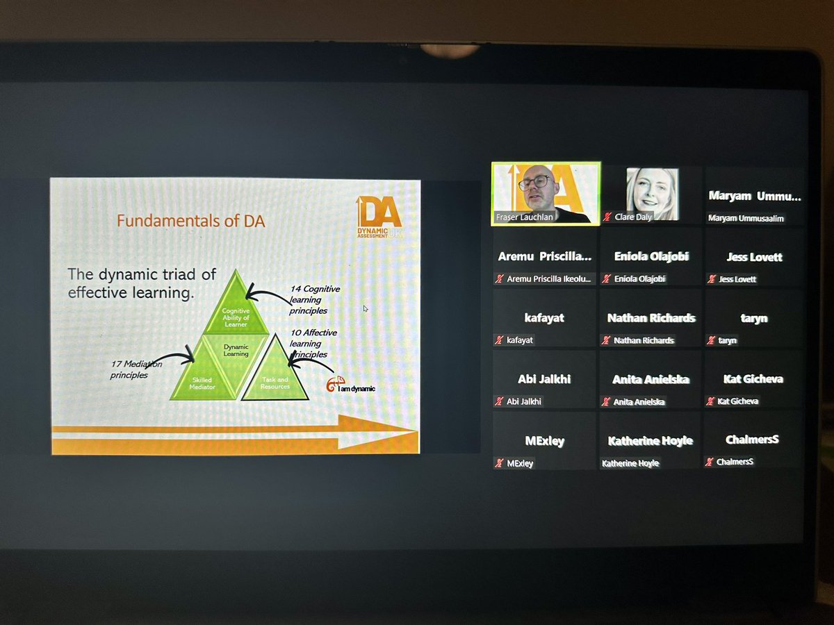 Over 40 practitioners signed up for our info session tonight, to find out more about our BPS Qualification: Advanced Level DA Practioner. 

Looking forward to being part of their journeys to develop learner potential. 

Find out more about how you can get involved..Get in touch!