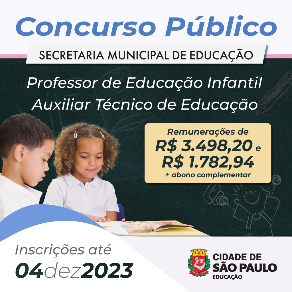 Auxiliar Técnico de Educação da Secretaria Municipal de Educação _