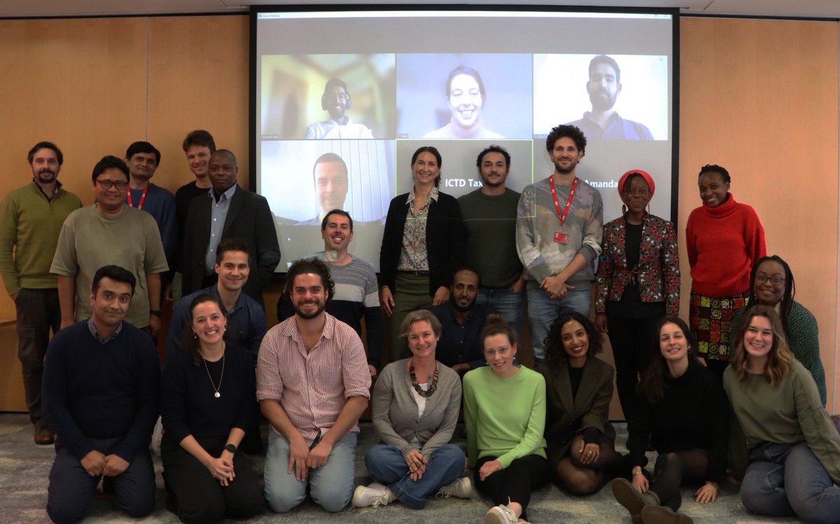 giulia_mascagni's tweet photo. Today I spent my day listening to and discussing great research by PhD students and early career researchers from @ICTDTax @TheIFS @IDS_UK @SussexUBusiness It is such a privilege to support and learn from the next generation of tax researchers! https://t.co/wYIFKEeFtY