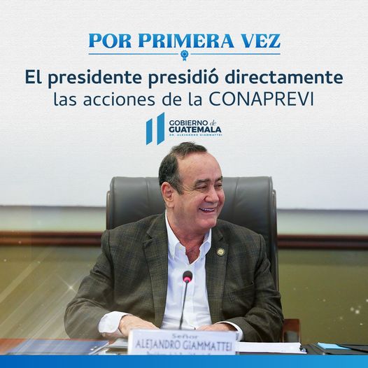 MEMguatemala's tweet photo. #GuateCrece | El Presidente @DrGiammattei es el primer mandatario en liderar las acciones integrales para la prevención y erradicación de la violencia contra la mujer a través de #Conaprevi. 

#AccionesQueTransforman https://t.co/yhIJqWcaXA
