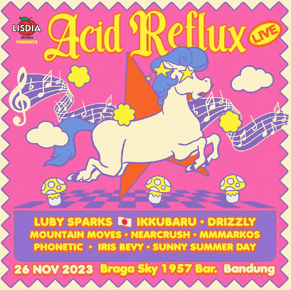mglbr's tweet photo. Tidak sempat menonton Luby Sparks di Joyland? Untuk Bandung dan sekitarnya di hari Minggu bisa melipir ke acara ini

Juga ada @mmmarkosbaby, @__drizzly, @phonetictheband, @ikkubaru @near_crush, Sunny Summer Day, @phonetictheband, Mountain Moves dan Iris Bevy. https://t.co/wg2nysCqsA