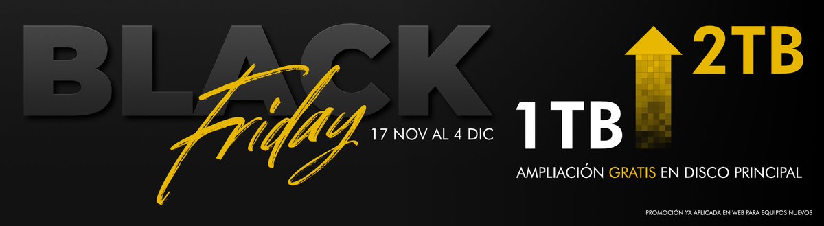 ordena_mountain's tweet photo. Todos nuestros equipos con 2TB de disco principal por el mismo precio que con 1TB. 
https://t.co/w3NY6ehCA3 https://t.co/GH5N0EVfDx