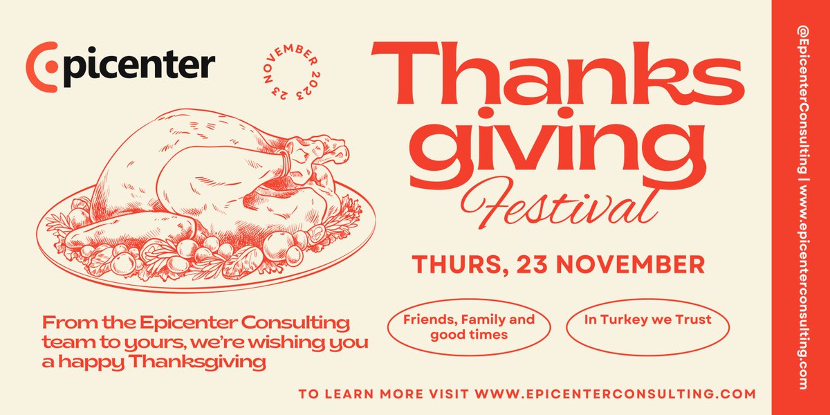 EpicenterCFML's tweet photo. From the Epicenter Consulting Family to yours, we're wishing you a pleasant and meaningful Thanksgiving.

#Thanksgiving #TurkeyDay #BeatTheSleep

To learn more about how we can help you revitalize your #ColdFusion or #Ecommerce platform visit https://t.co/iDSLr2gIWw https://t.co/GM64crFNgs