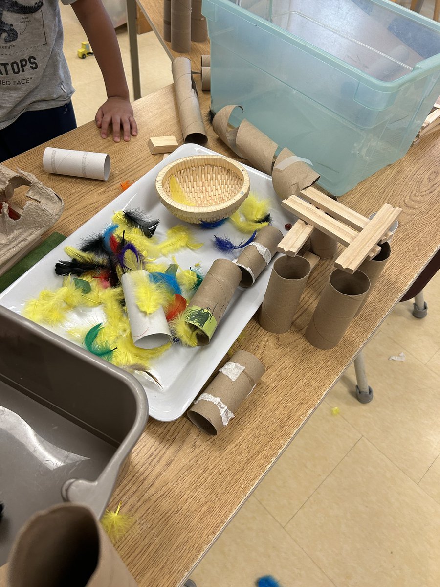 kinderroom1502's tweet photo. Can the wolf blow these houses down? #stablestructures @StJeromeCES @YCDSB https://t.co/cQuacMce19