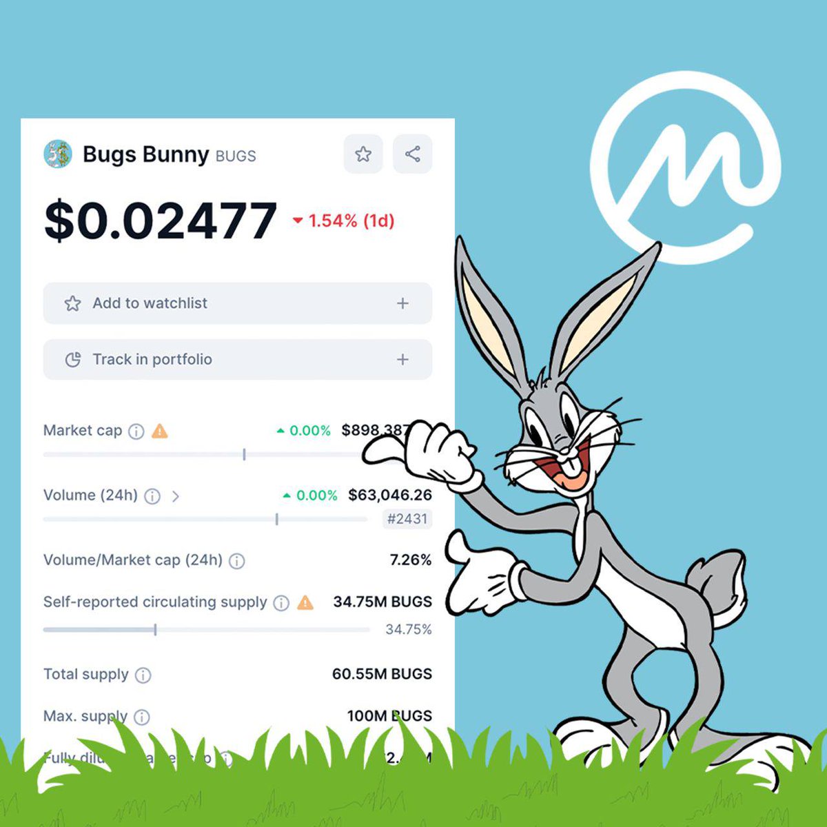 Bugs Bunny Coin | $BUGS (@bugscoin_) / Posts / X