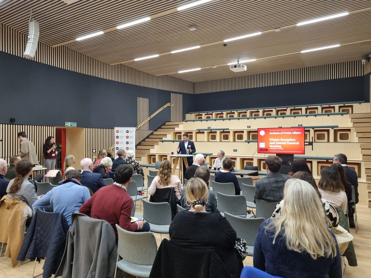 Institute of Welsh Affairs (@iwa_wales) on Twitter photo It's always a pleasure to meet and connect with members and supporters at our #AGM. After a word of welcome from IWA Trustee <a href="/BenJoakim/">Ben Joakim</a>, our director <a href="/auriol_miller/">Auriol Miller</a> introduces tonight's Keynote Dame Elan Closs Stephens, Acting Chair of the BBC Board and one of our fellows It's always a pleasure to meet and connect with members and supporters at our #AGM. After a word of welcome from IWA Trustee <a href="/BenJoakim/">Ben Joakim</a>, our director <a href="/auriol_miller/">Auriol Miller</a> introduces tonight's Keynote Dame Elan Closs Stephens, Acting Chair of the BBC Board and one of our fellows