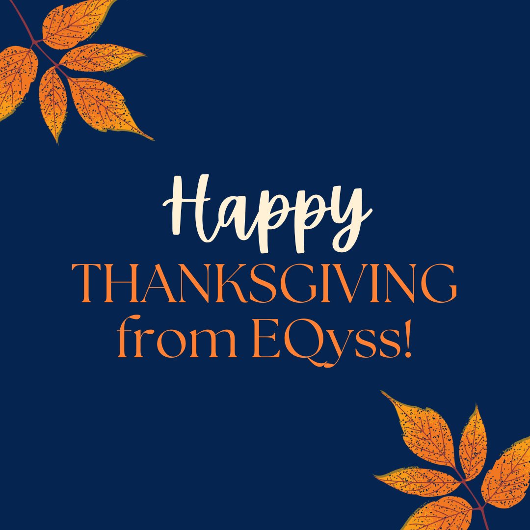 From the #EQyss Family, we extend warm Thanksgiving wishes to you &amp; your beloved furry companions! 🍁🦃 Gratitude fills our hearts for the boundless joy &amp; unwavering companionship our pets bring to life! 🐾🐎🐕🐈🐰🧡 What are you thankful for this season? 
#GratefulHeart