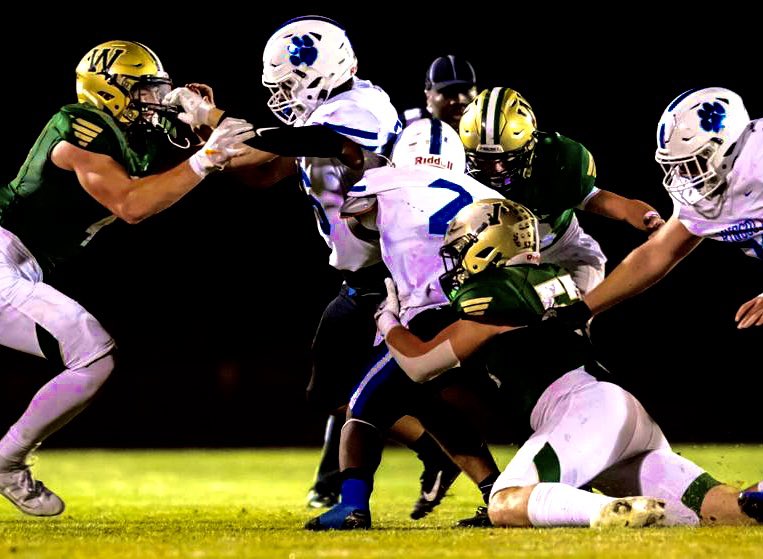 Playoff Football Is Here. Onto round 3 @ Calvary Day. #hardworkwins #23