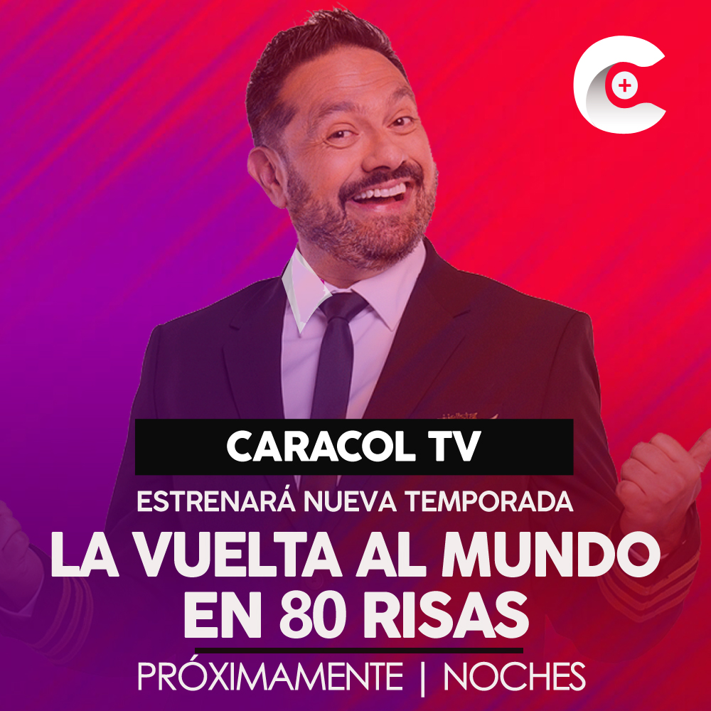 #Caracol anuncia el #estreno de una nueva temporada del programa de humor #LaVueltaAlMundoEn80Risas, que muy seguramente irá en reemplazo de #YomeLlamo. 12 famosos harán parte de esta nueva edición en la que el humor será protagonista en diferentes  destinos.