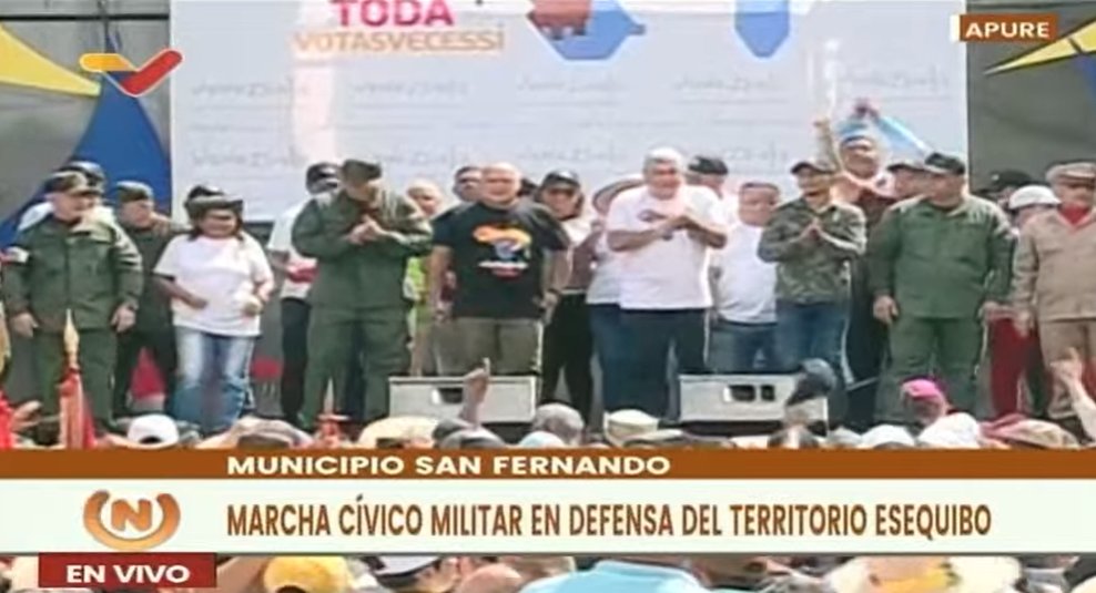 PSUV (@partidopsuv) on Twitter photo APURE 🚩
"La Gran Bretaña, Reino Unido con sus alianzas con los gringos han intentado despojarnos históricamente y aquí en Venezuela da vergüenza que haya venezolanos que hoy día duden sobre la posición que deben tomar", Diosdado Cabello.
<a href="/dcabellor/">Diosdado Cabello R</a>
#DiosTeBendigaMaduro APURE 🚩
"La Gran Bretaña, Reino Unido con sus alianzas con los gringos han intentado despojarnos históricamente y aquí en Venezuela da vergüenza que haya venezolanos que hoy día duden sobre la posición que deben tomar", Diosdado Cabello.
<a href="/dcabellor/">Diosdado Cabello R</a>
#DiosTeBendigaMaduro