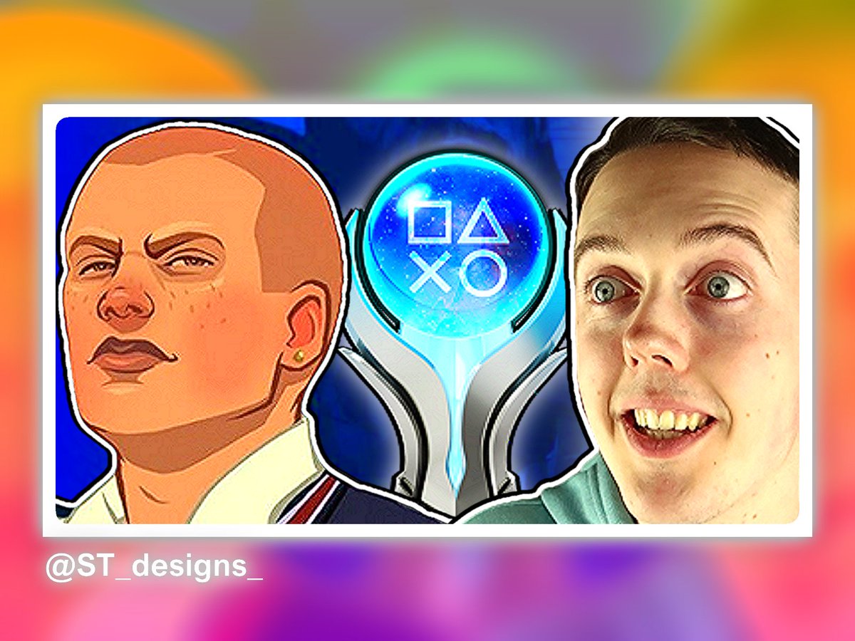 Another Thumbnail by me for <a href="/TheScottVance/">Scott Vance</a>
It's a simple one this time but it works 🔥

"Bully's Platinum Was Enjoyable! (UNTIL IT WASN'T)"

#thumbnail #thumbmaker #thumbnaildesigner #youtubethumbnail #GraphicDesigner #freelance #edit #design #Photoshop #photoshopediting #design