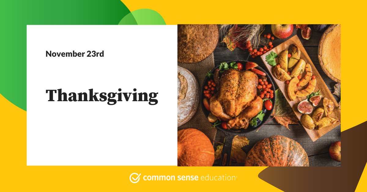 CommonSenseEd's tweet image. Happy Thanksgiving! In this season of gratitude, let&apos;s also acknowledge the history and ongoing contributions of Native Americans &amp;amp; Indigenous Peoples in shaping our nation. 🍁 #TeachWithEmpathy