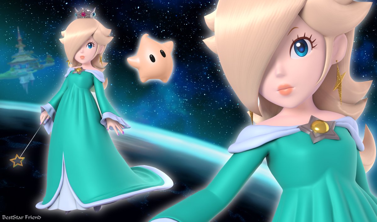 Mother of the stars
#Nintendo #PrincessRosalina #SuperMarioGalaxy