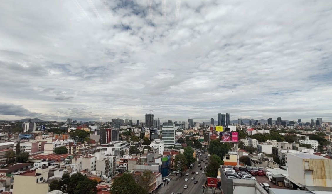 Y así la #CDMX hoy 😉