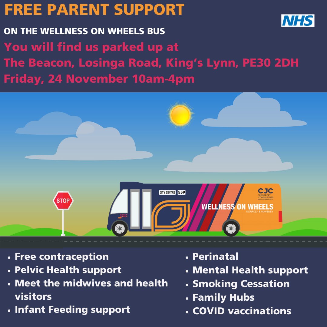Jenna Sweeney (@tprphysio) on Twitter photo Looking forward to hopping on board the WOW bus tomorrow. The WOW bus will be situated outside the beacon church in KL, Norfolk tomorrow. The ICB run bus aims to provide perinatal & CYP support in the community, on the doorstep of its residents. #wowbus <a href="/NandW_LMNS/">N & W Local Maternity and Neonatal System</a> <a href="/NorfolkCYP/">NHS Norfolk & Waveney CYP</a> Looking forward to hopping on board the WOW bus tomorrow. The WOW bus will be situated outside the beacon church in KL, Norfolk tomorrow. The ICB run bus aims to provide perinatal & CYP support in the community, on the doorstep of its residents. #wowbus <a href="/NandW_LMNS/">N & W Local Maternity and Neonatal System</a> <a href="/NorfolkCYP/">NHS Norfolk & Waveney CYP</a>