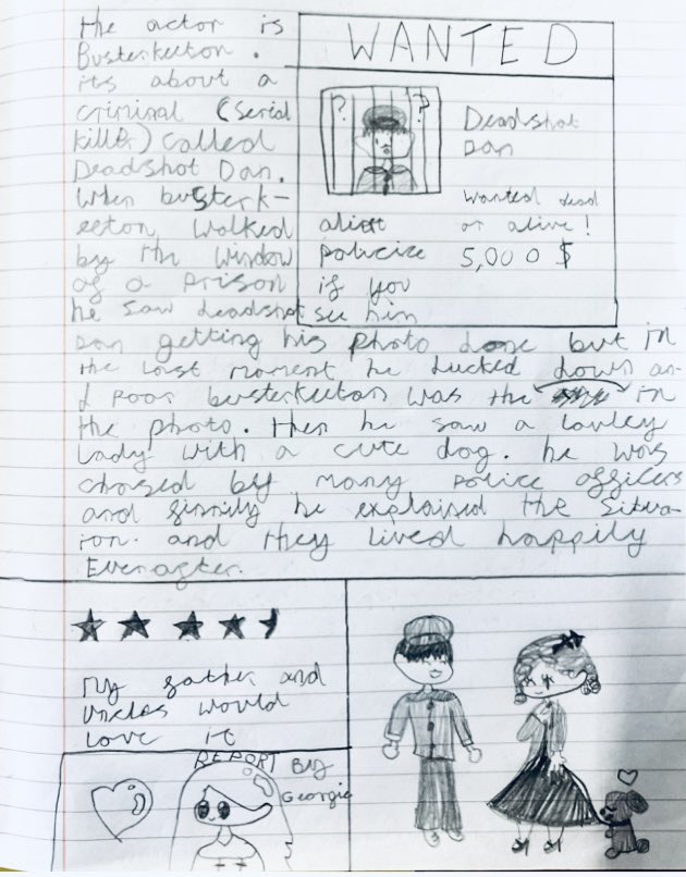 BrixChamber's tweet photo. Peep the real talk from some mini film buffs in these handwritten reviews! 📝
255 local school kids came to our children's screening of our "Silent Slapsticks" concert at @RitzyCinema earlier this month 🎥🌟
#CommunityConcert #ArtsEducation #BrixtonCulture #MusicMatters https://t.co/WJgE7Omgal