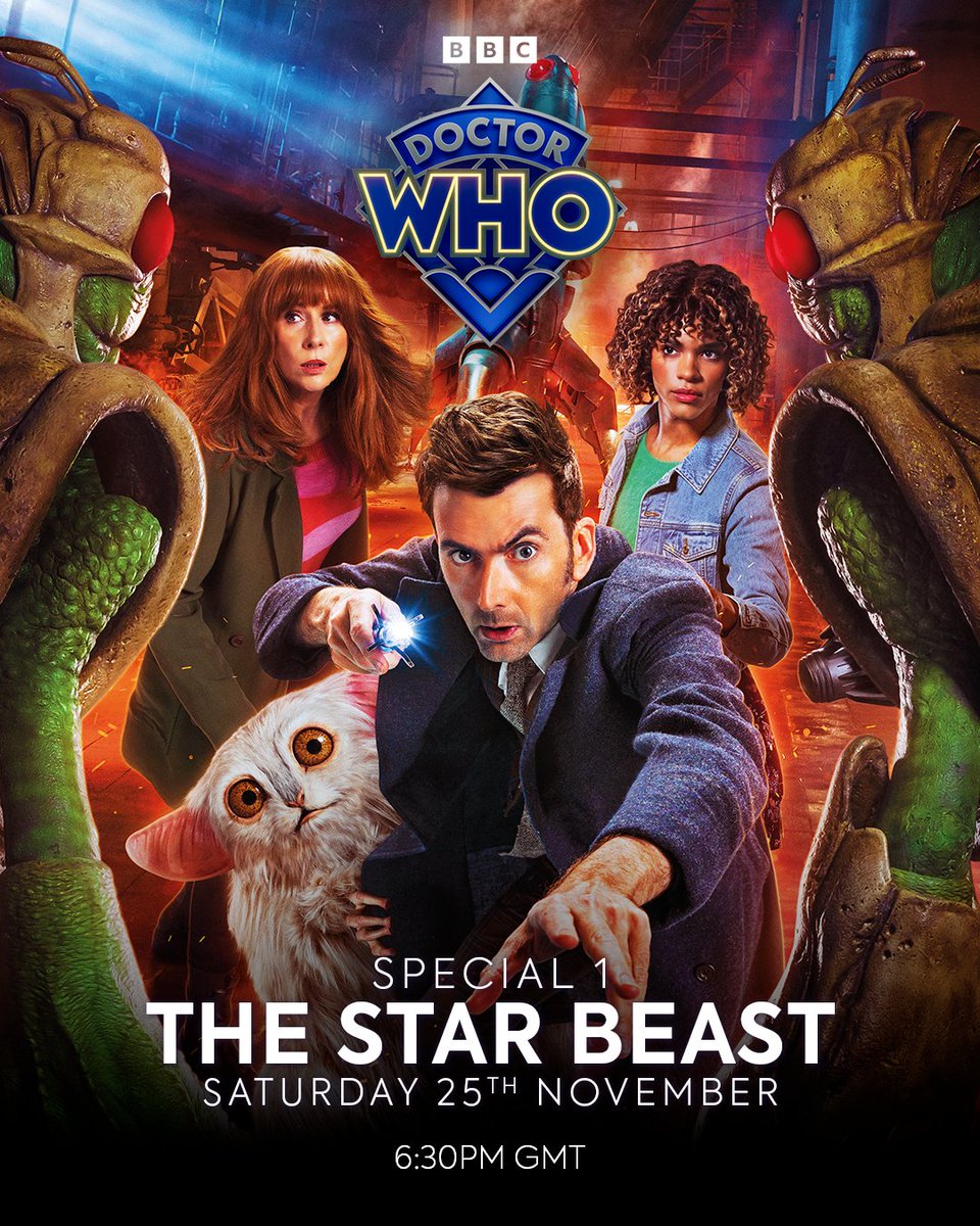 THE STAR BEAST premieres around the world on 25th November at 6:30PM GMT, on <a href="/BBCOne/">BBC One</a> in UK and Ireland and <a href="/BBCiPlayer/">BBC iPlayer</a> in the UK, and <a href="/DisneyPlus/">Disney+</a>  in the rest of the world! 🛸 #DoctorWho