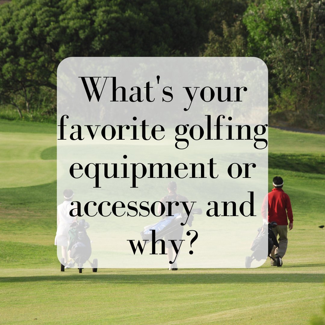 PutterHead21's tweet image. 🏌️‍♂️ 🏌️‍♀️ What's your favorite golfing equipment or accessory, and why? ⛳️ Whether it's a reliable driver, a comfortable glove, or a special marker, we want to hear what you can't hit the course without. 🌟 #GolfingEssentials #MustHaveAccessories 🏌️‍♂️