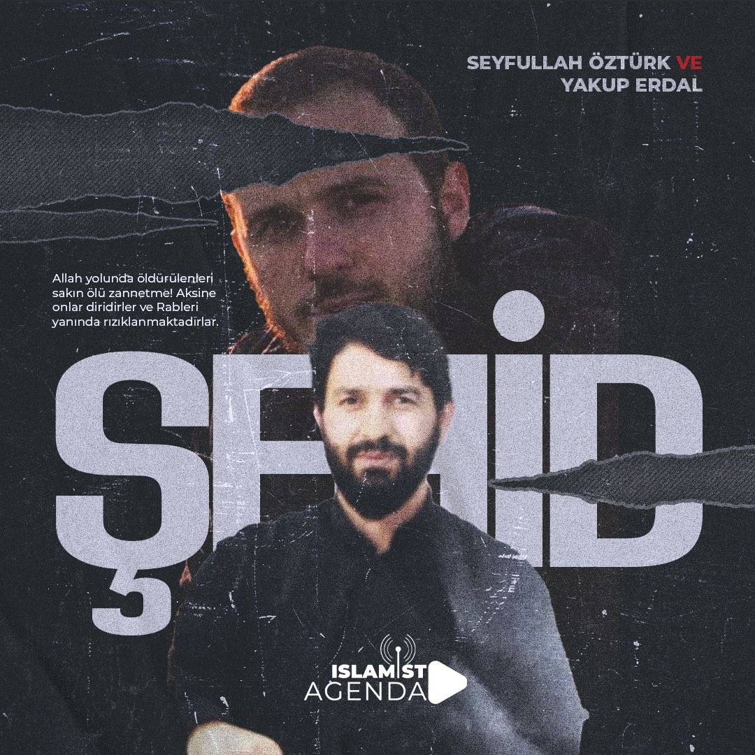 Türkiye'den Lübnan'a giden Aksa Tufanı Harekatı şehitlerimiz, Seyfullah Öztürk ve Yakup Erdal.

Şehadetiniz mübarek olsun.