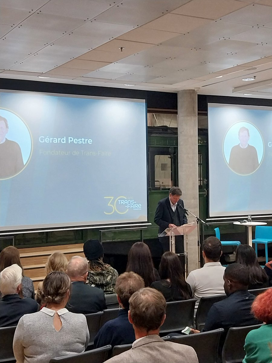 ARFA_Formation's tweet photo. Très bon anniversaire @TransFaire, 30 ans aux côtés de L'ARFA, un fidèle partenaire.
Un magnifique discours d'ouverture de Gérard Pestre, fondateur de Trans-Faire et premier Président de l'ARFAmaisons https://t.co/2XTXS10TYw
