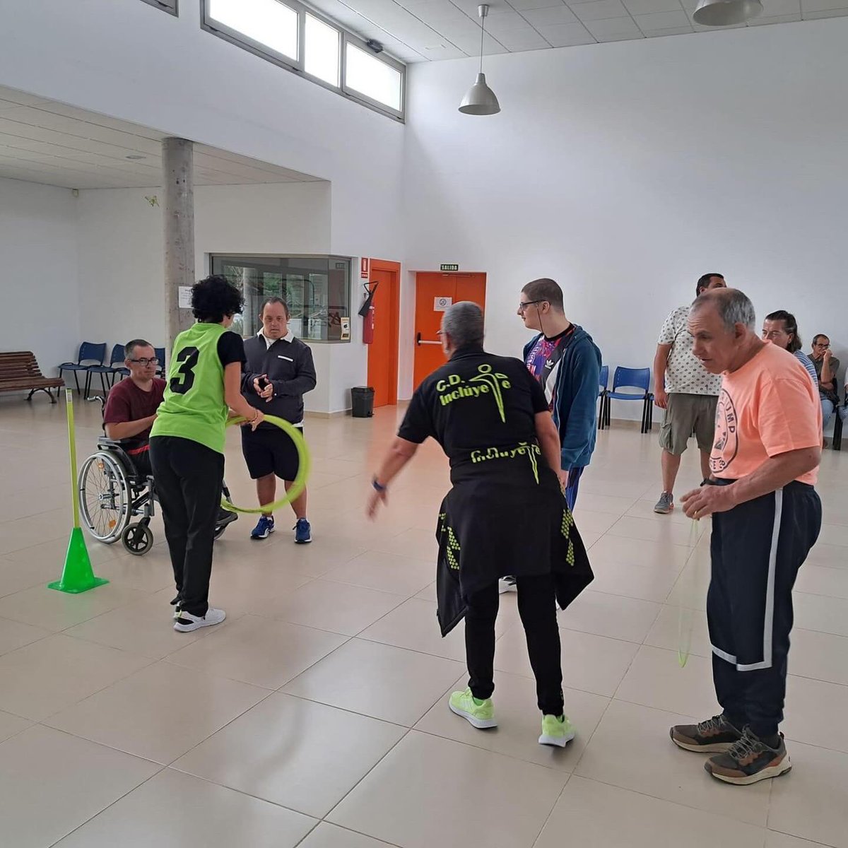 𝗖𝗼𝗺𝗽𝗮𝗿𝘁𝗶𝗿 𝗲𝘀 𝘃𝗶𝘃𝗶𝗿 y hacerlo con el equipazo del Centro Ocupacional de la Villa de Santa Brígida es entrañable. Juntxs sembramos en una jornada de convivencia y deporte un mundo 🌍 de iguales y allanamos el camino