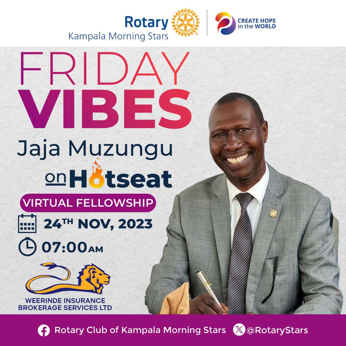 edrinakcb's tweet photo. This Friday, 24th November at 7:00am , we request you to tune to Channel RC Kampala Morning  Stars https://t.co/IO8y3ZfZCT as we host The good vibes  gentleman aka Jaja Muzungu  as we start your weekend with humour, fun, laughter... No stress Friday https://t.co/w4XbtdBLfg