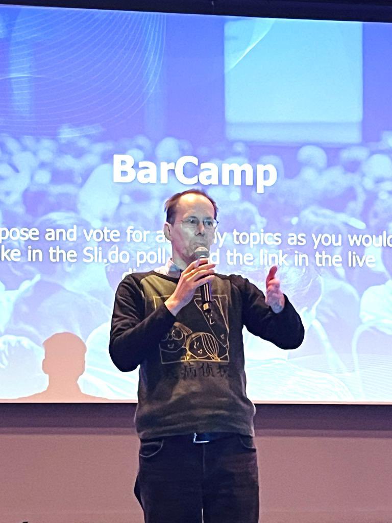 EANBoard's tweet image. Great turnout and discussions during barcamp at #ESCAIDE2023