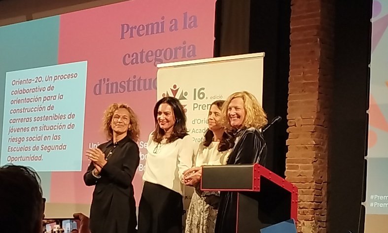 TralsUB's tweet image. 👏Enhorabuena a la @ArrabalAID, @funddonbosco y @unisevilla por el PREMI Institucions #premiseducaweb @EDUCAWEB gracias al proyecto Orienta-2O @E2OEspana