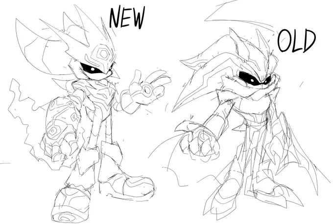 decided to work on that evil Silver design again ,still not satisfied with the result but ill keep trying till i feel its actually good,cool and not cluttered 
Though here is some of the progress i made ! Also... 