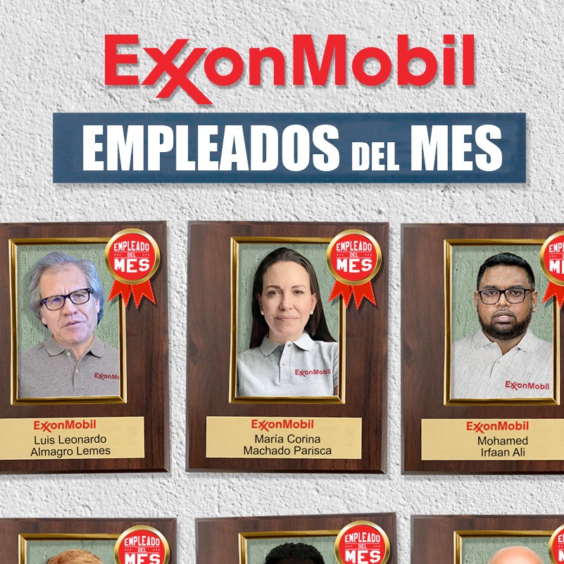 dquinterotv10's tweet photo. Vamos a Felicitar a los empleados del mes de la EXXON MOBIL Nelson Rockefeller estaría orgulloso de ell@s. https://t.co/RzbB9tfjgz