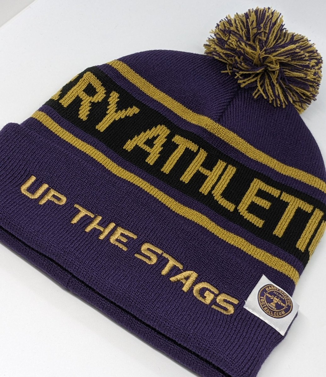 @BarryAthleticFC bobble hats landing this week!

#barryathleticfc #upthestags #lanystags