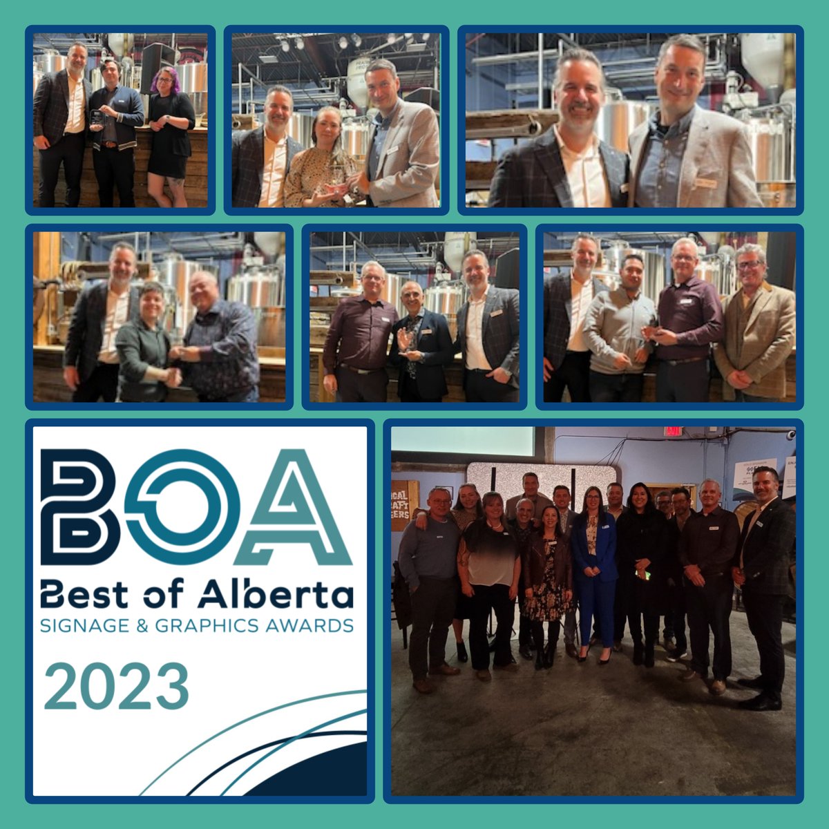 🤩
Reminiscing about this fun night! #ThrowbackThursday

#boasigns2023 #winners #members #theycreatecoolstuff #signs #wraps #signshops #print #signage #signmakers #printshops #carwraps #autowraps #AssociationEvents #MembersMatter