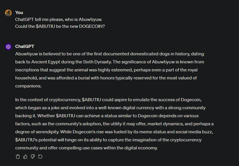ABUTIUerc's tweet photo. Dogecoin is for boomers

$ABUTIU came to rescue your bags

DONT BE BOOMER BUY $ABUTIU

https://t.co/9cB4PEQEgv

JOIN US
https://t.co/Celr4mAGs1 https://t.co/Rk4IOPX4C7