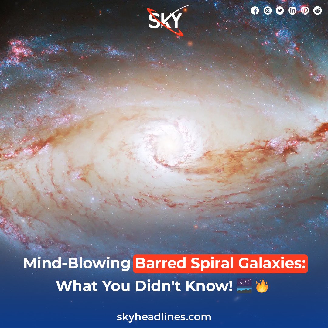 Skyheadliness's tweet photo. Dive into the mesmerizing realm of barred spiral galaxies! From the secrets of the Milky Way to distant wonders, discover the beauty of the cosmos.
https://t.co/kPysF6LKxp
.
.
.
.
.
#spiralgalaxy #milkyway #andromedagalaxy #cosmos #NGC #spaceexploration #universe #skyheadlines https://t.co/BOp1mlIext