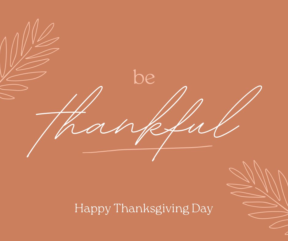 Thanksgiving: a time to gather, give thanks, and embrace the warmth of cherished traditions. Have a safe, happy Thanksgiving! 🍁🧡🦃