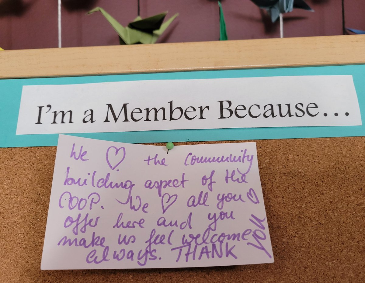 We are closed today, but we are always thankful for our members. 

We would love to have you share why you are a member of the Flat Iron Co-op and add it to our board! 

#workownedcoop #communityownedcoop #hybridcoop #community #weloveourmembers❤️