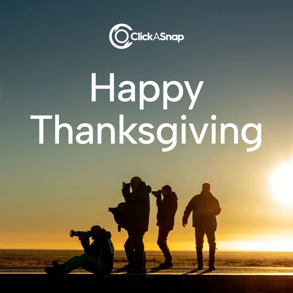 The unsung heroes of every event, holiday, and family gathering - photographers. 📸 On this Thanksgiving, we want you to know how much we appreciate your art. 🦃 📷️: clickasnap.com/profile/mike-b…