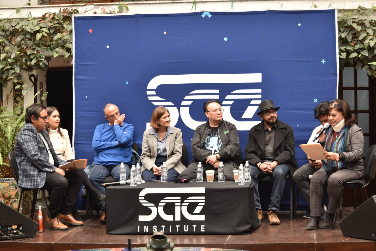 ficmafest's tweet photo. Así se vivió el día 5 de actividades de #FICMA 8.0 🤩

#FICMA8 #sinmiedoalasmáquinas #IA #tecnologia #audiovisual #cine https://t.co/z8JagRF1St
