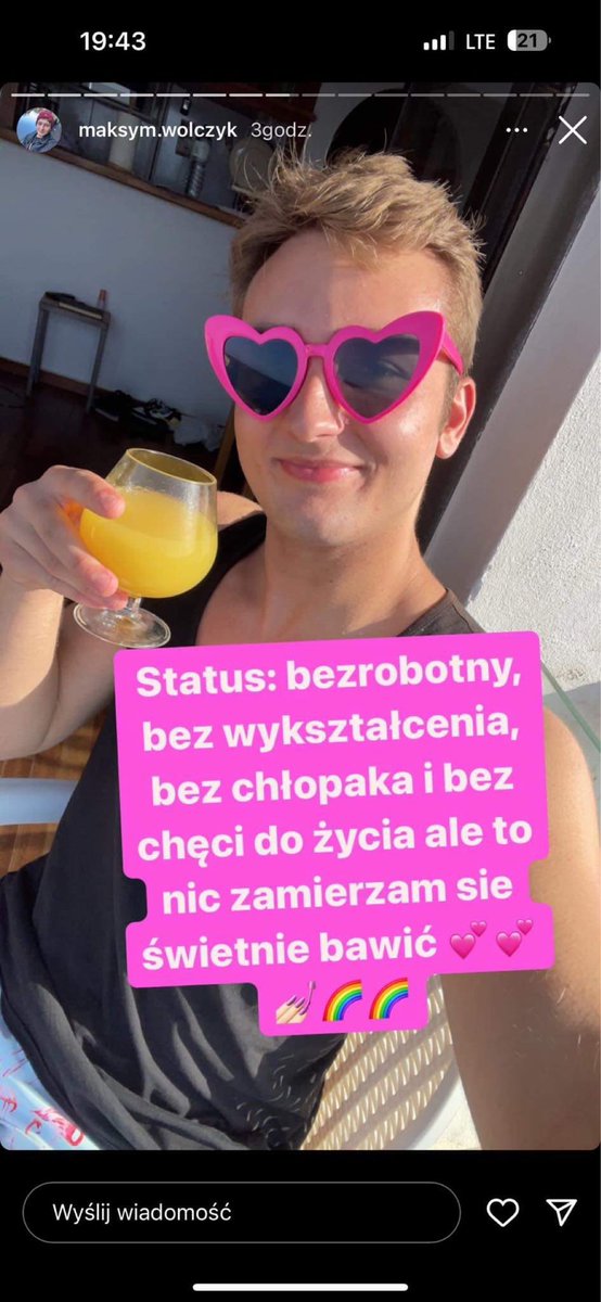 opis mojego zycia w jednym zdaniu