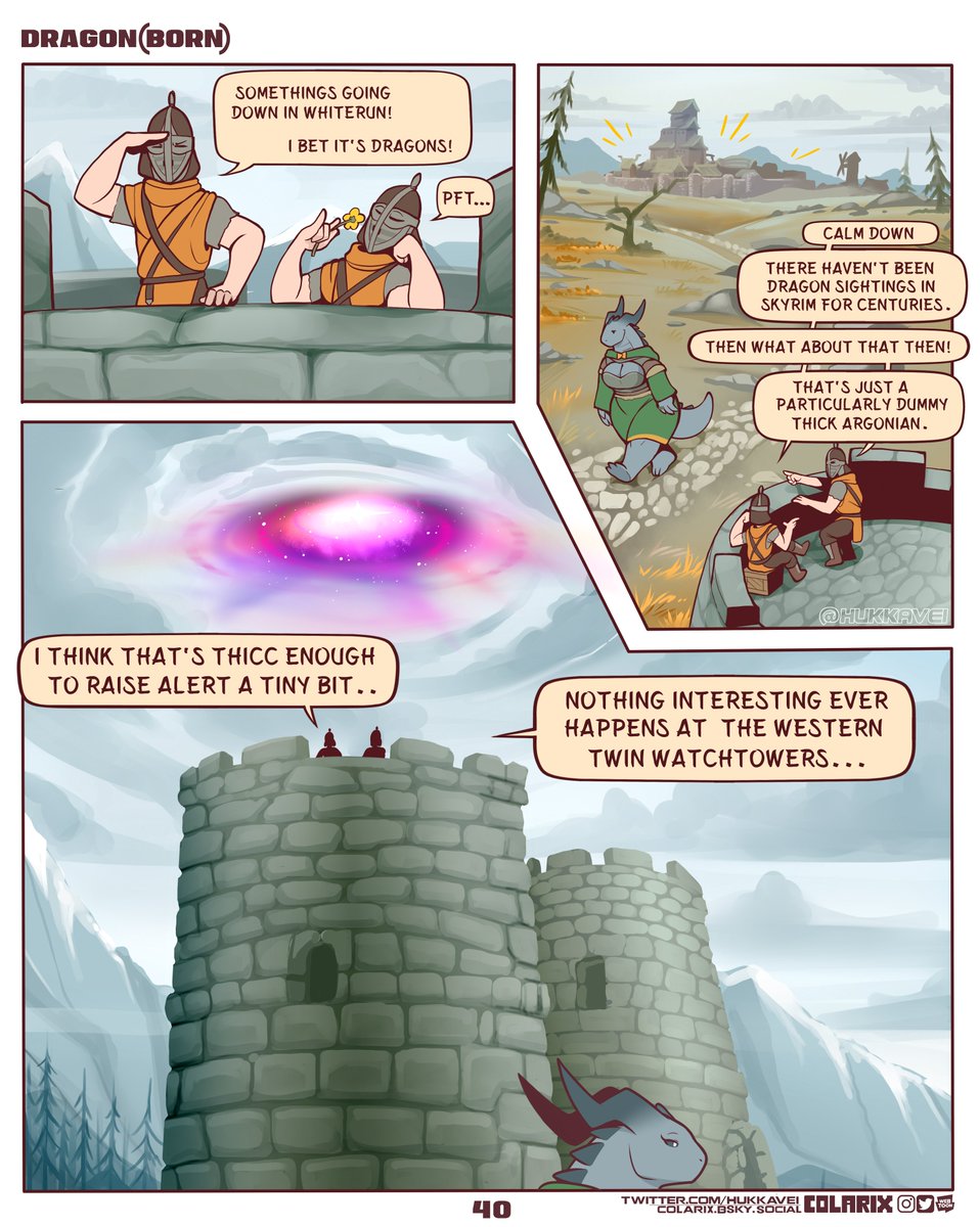 Hukkavei's tweet photo. The Western Watchtower~

//Sorry for the lack of uploads this month! Been working on lots of things! Plenty of things under work!

#Skyrim https://t.co/Nm64zhlsYz