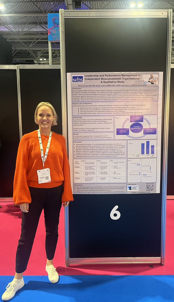 nicolacgraham's tweet photo. Good couple of days at @TherapyExpo representing @msk_partners. Discussions around quality, collaboration and commercial pressures! And a little win for my research poster too 😊 Thank you for having us #mskconference @AmandaHensman https://t.co/S9h1wCfZHn