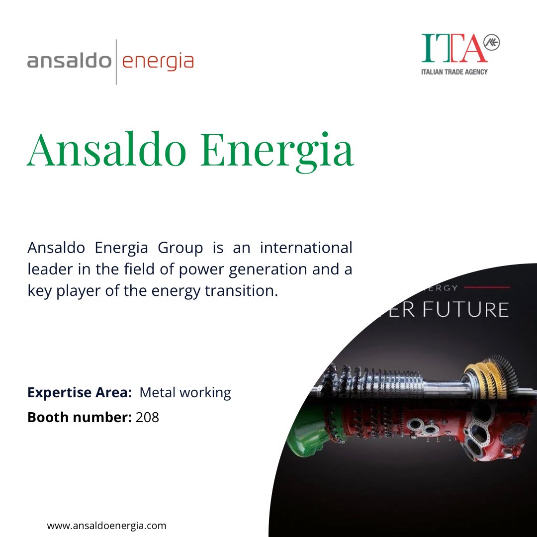 ITABeirut's tweet photo. Join us from 28-30 November 2023 at #emc2023 . 📍City of Dreams - Limassol, Cyprus. We are proud to bring together 8 italian companies shaping the future of #energy and #oilandgas
@ITAtradeagency @Fed_Anima @ANIE_Fed #federtec
Part 1 https://t.co/IMQvGE2fSA