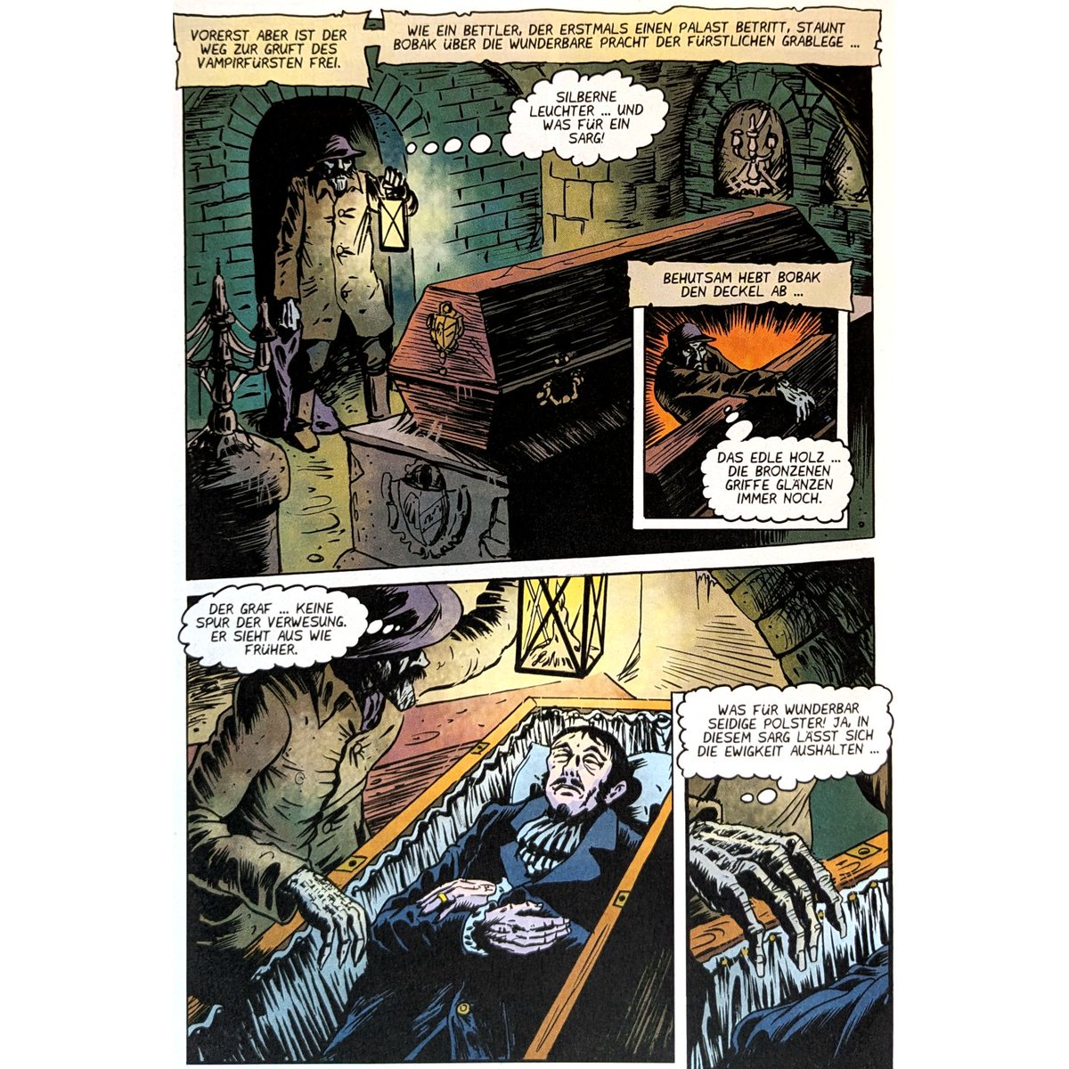 Horrorschocker #70: Mit drei Kurzgeschichten zum Gruseln, Schmunzeln und Liebhaben. Weissblech Comics - Wunderbar wiedergegeben Welten waghalsiger und witzige Wirrungen! 🦇🪦👻 #Horrorschocker #WeissblechComics #HorrorComics